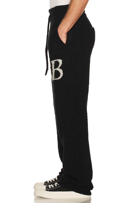 view 2 of 5 Logo Knit Pants in Black