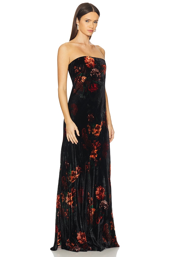 view 2 of 3 Sierra Dress in Eternal Flora Black