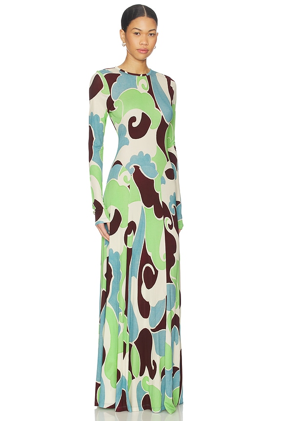 view 2 of 3 ROBE MOUNTAIN in Petal Wave Mint