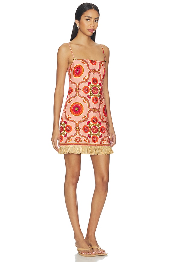 view 2 of 3 MINIVESTIDO VALENCIA in Mod Floral Brick