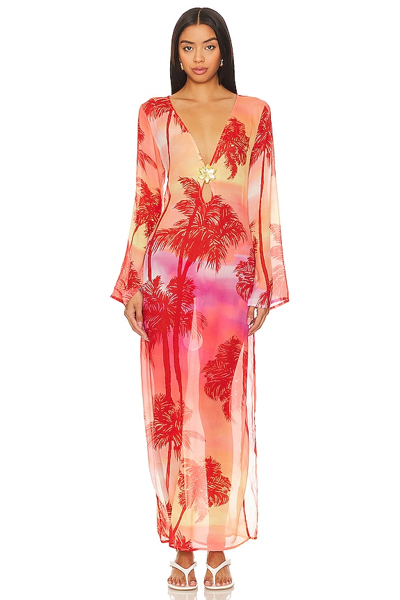 view 2 of 6 ROBE MAXI HOTLINE in Palm