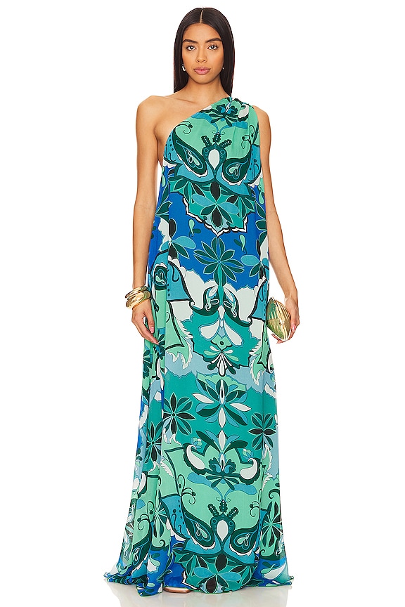 view 2 of 4 MAXIVESTIDO BOHEMIA in Boheme Blue