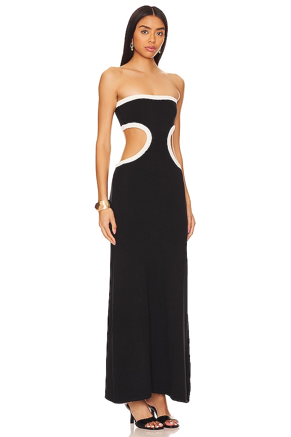 view 2 of 3 Empire Dress in Black