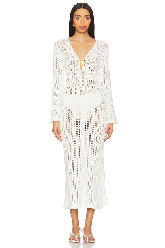 view 2 of 4 VESTIDO PUNTO GODIVA in Pearl