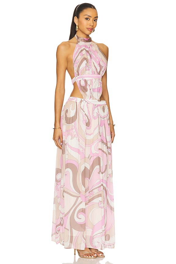 view 2 of 3 Rosette Maxi Dress in Antibes