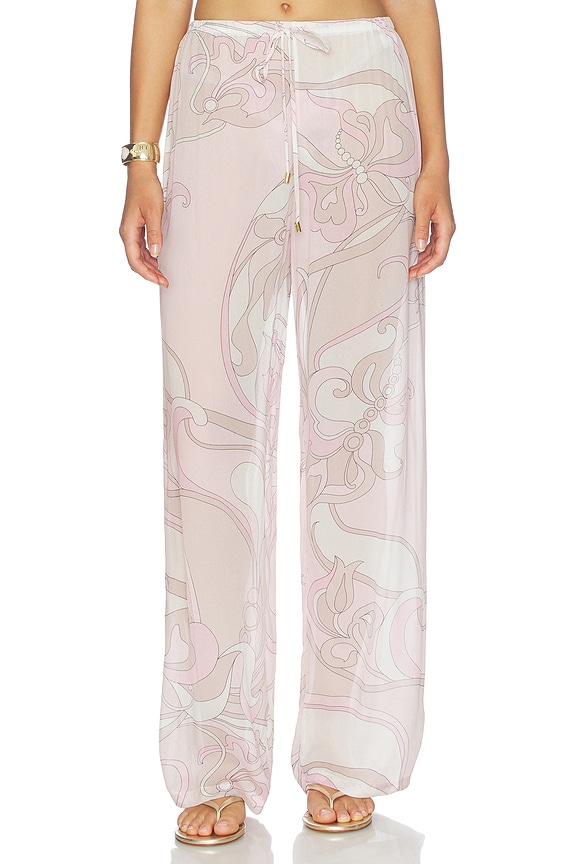 view 1 of 6 Oasis Pants in Deco Pink