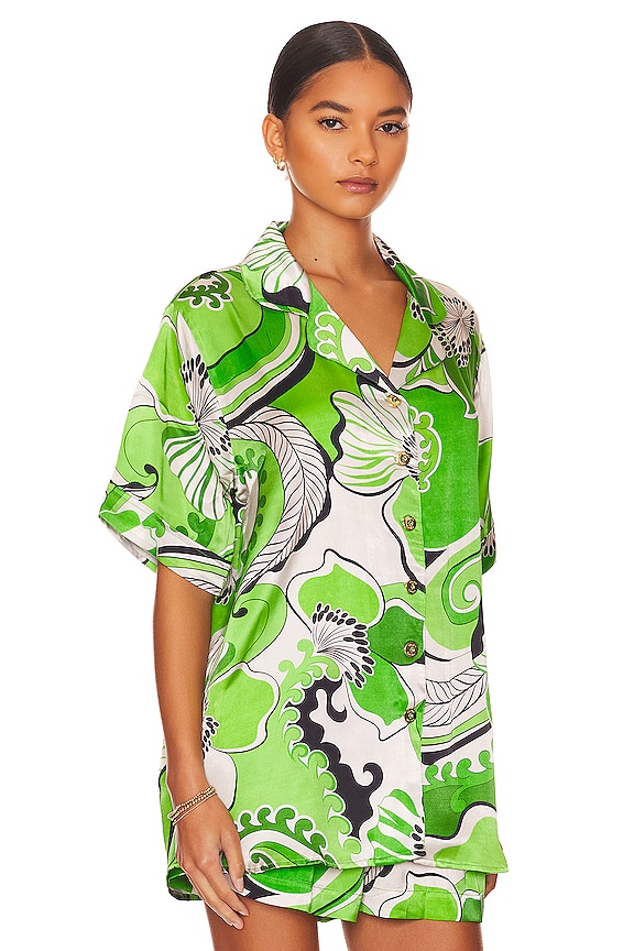 view 2 of 4 Troppo Bowling Shirt in Fern