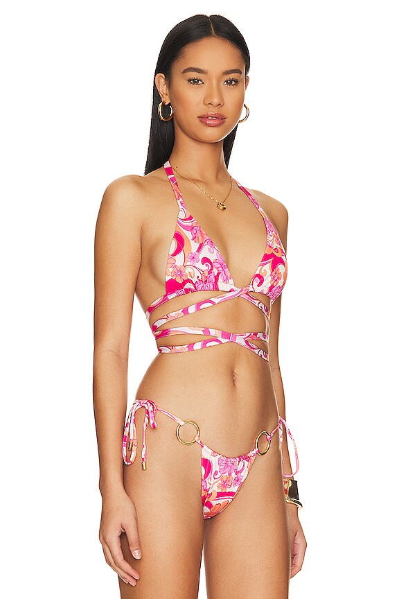 view 2 of 4 HAUT DE MAILLOT DE BAIN MARVEL in Ultraviolet