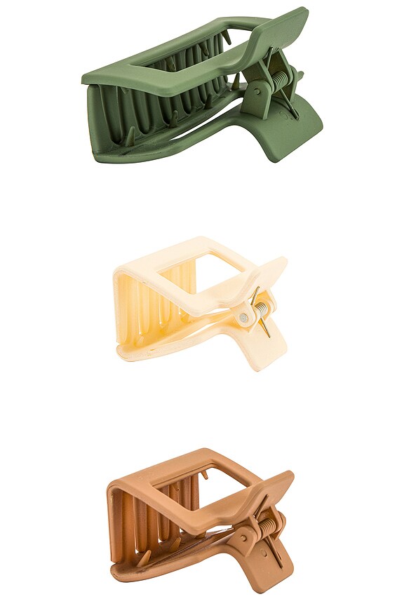 view 2 of 2 Madison Clip Set in Earth