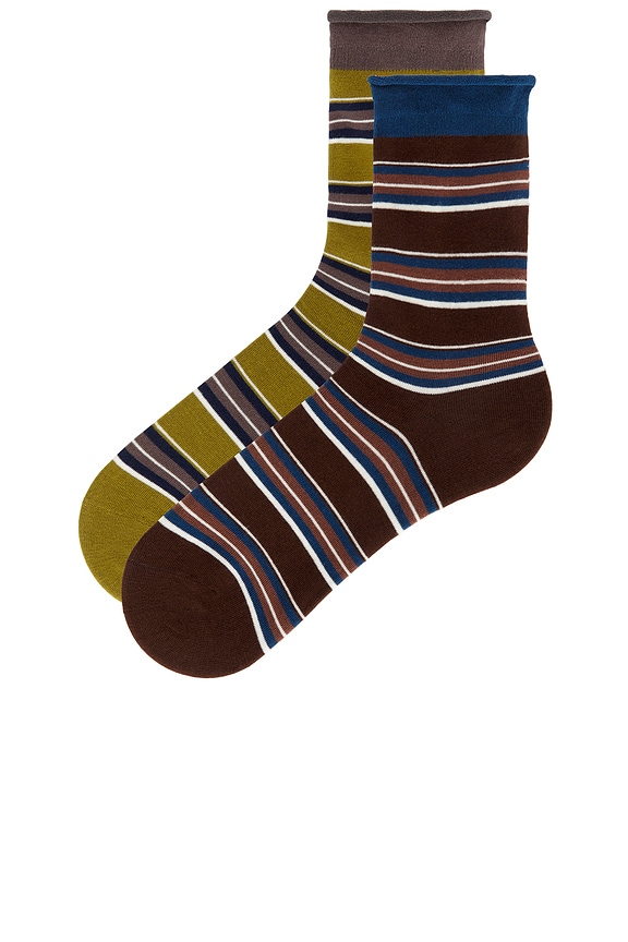 view 2 of 2 Poco Sock Set in Mixed Stripe