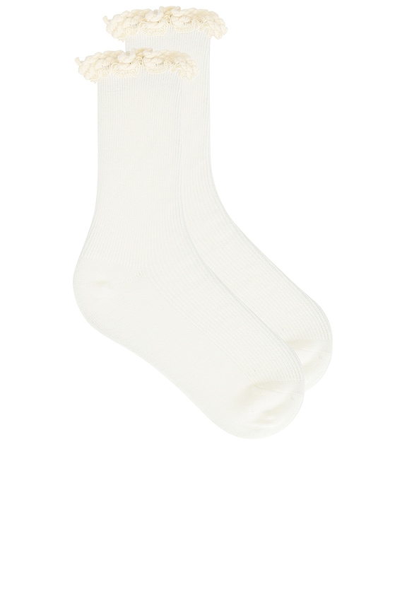 view 1 of 2 West Socks in Crema