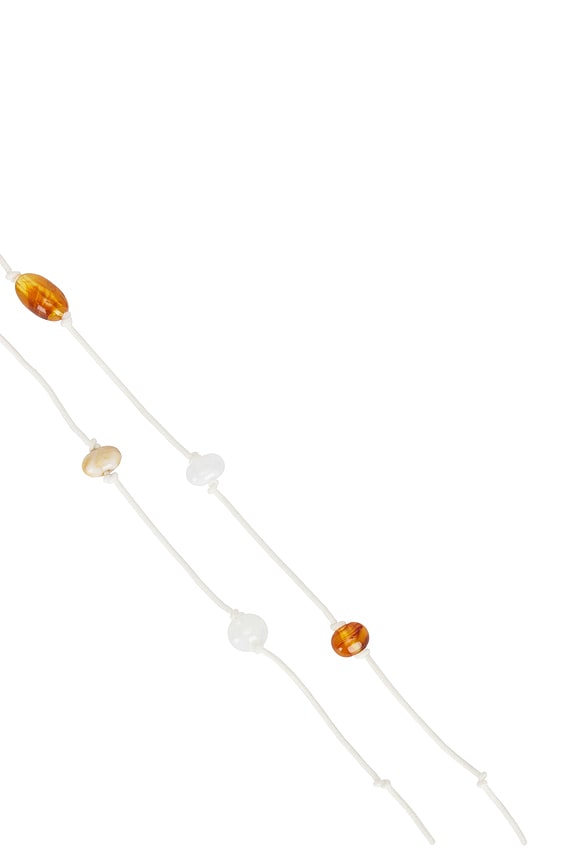 view 2 of 2 Cocos Beaded Belt in Beachside