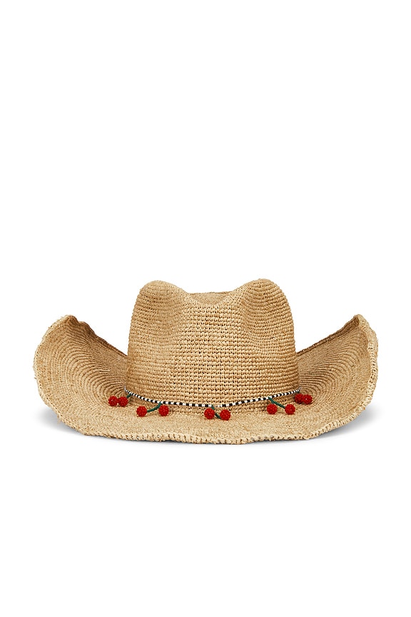 view 1 of 3 Amarena Cowboy Hat in Rattan