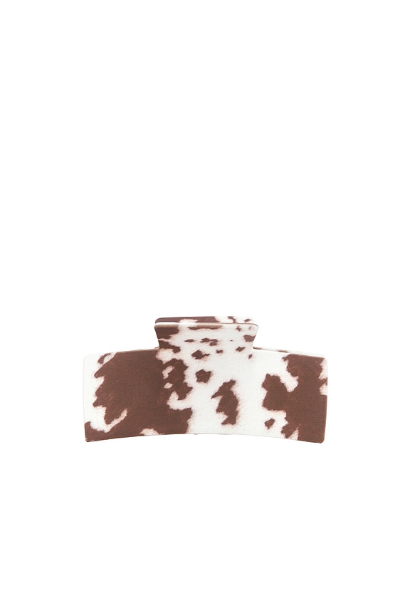 view 2 of 3 BARRETTE À CHEVEUX LARA in Cocoa Western