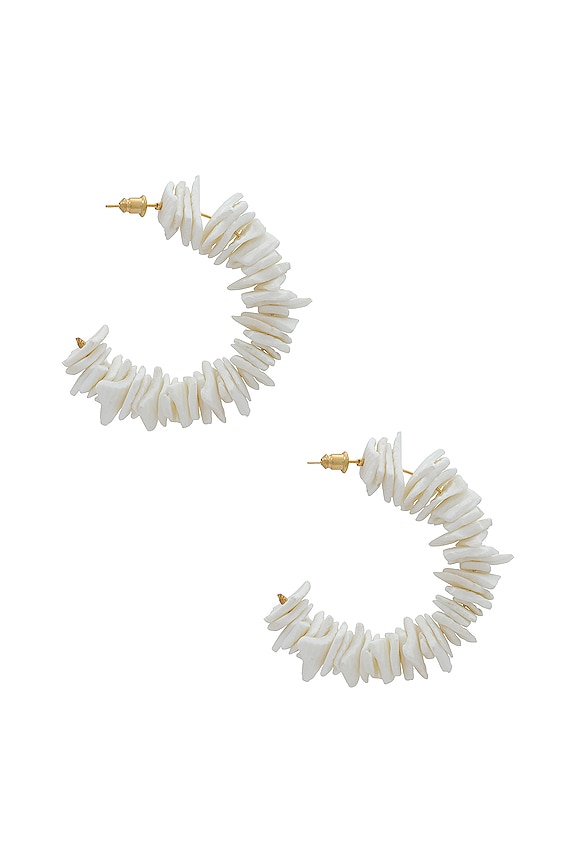 view 2 of 3 Naya Earrings in Ivory