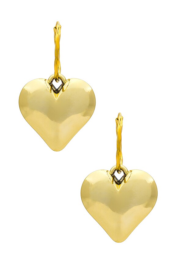 view 2 of 3 PENDIENTE COLETTE in Gold