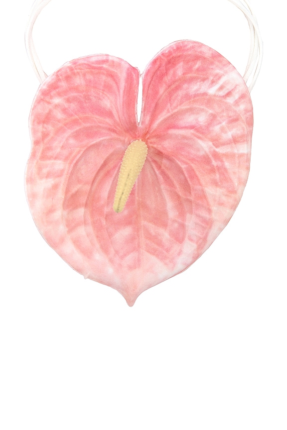 view 2 of 2 Nalani Flower Choker in Pink