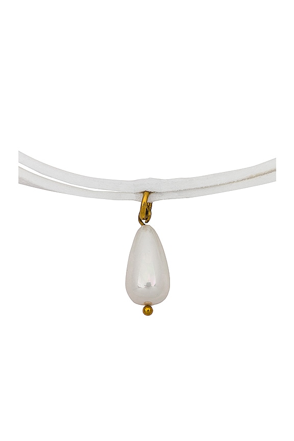 view 2 of 2 Britta Wrap Necklace in Ivory