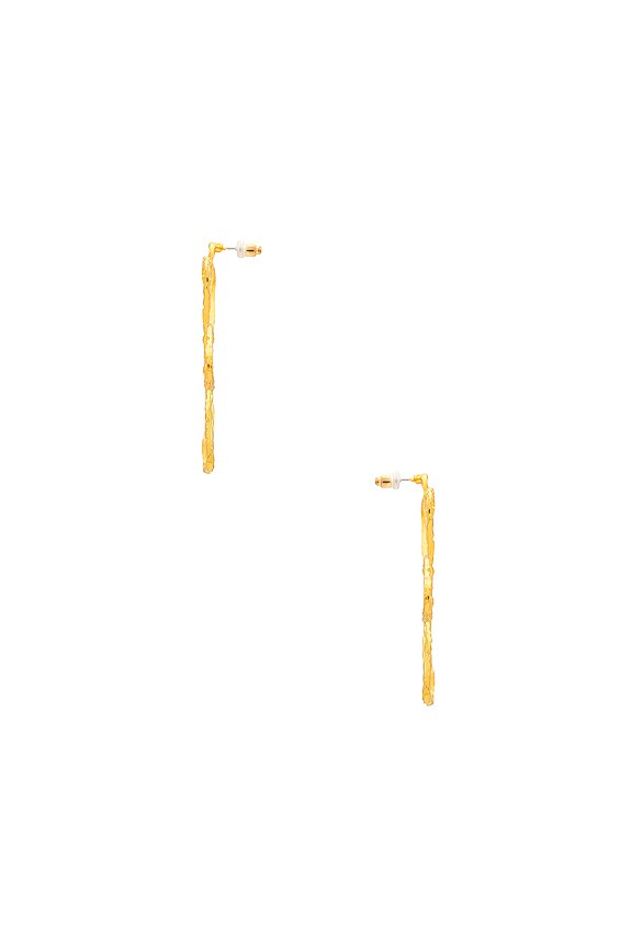 view 2 of 2 La Fleur Grande Earring in Gold