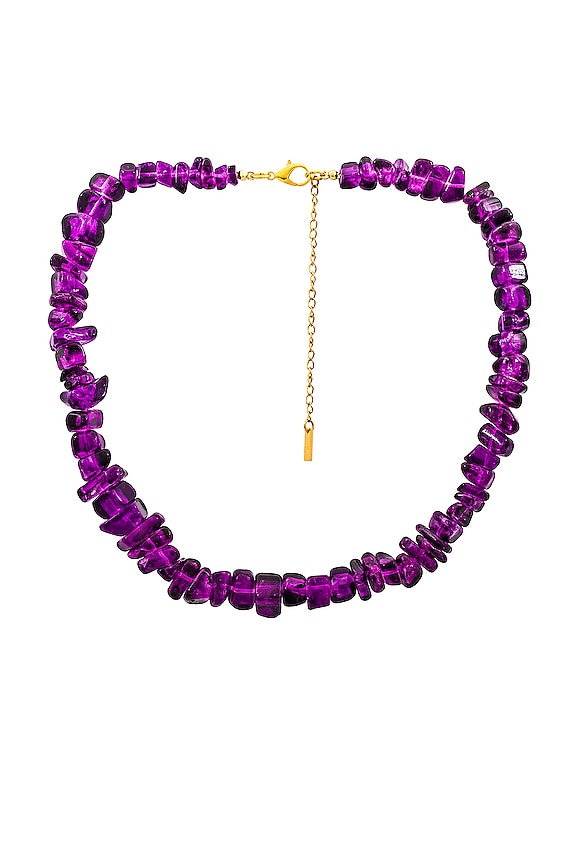 view 1 of 2 Lele Necklace in Plum