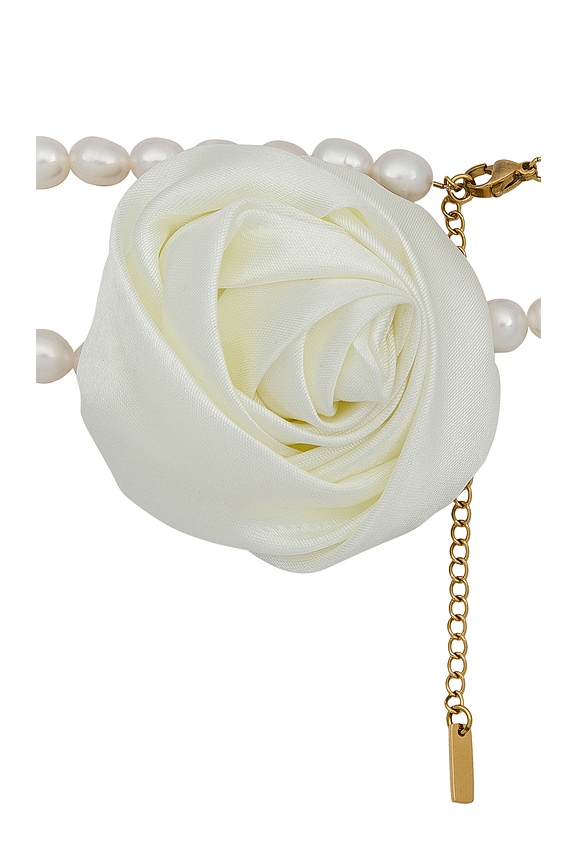 view 2 of 2 GARGANTILLA DE FLORES AVA in Ivory