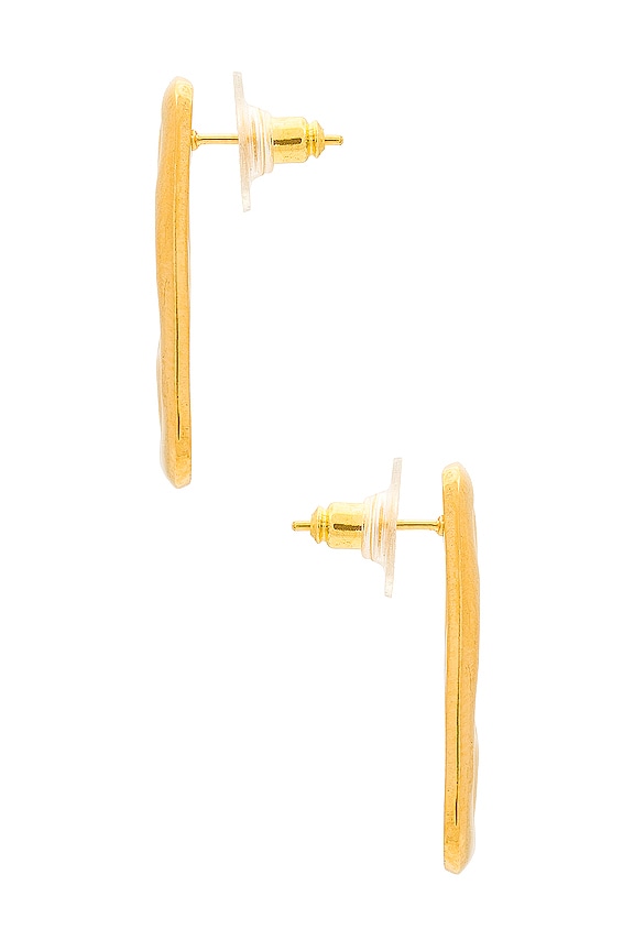 view 2 of 2 BOUCLES D'OREILLES SADE in Gold