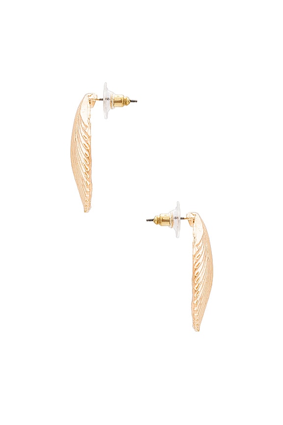 view 2 of 2 BOUCLES D'OREILLES SEA in Gold