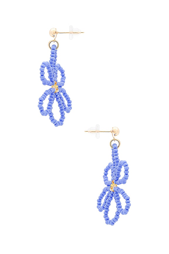 view 2 of 2 СЕРЬГИ FOR LOVE in Bluebell