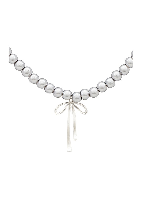 view 2 of 2 Emma Necklace in Silver