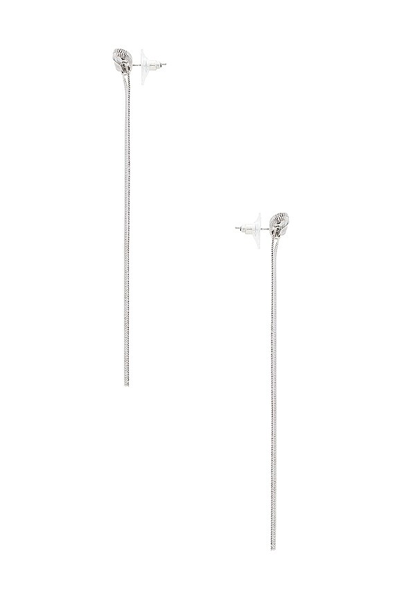 view 2 of 2 BOUCLES D'OREILLES LISBON in Silver