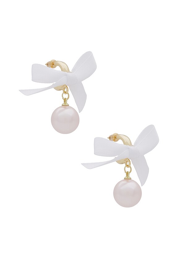 view 2 of 3 EM 귀걸이 in Ivory