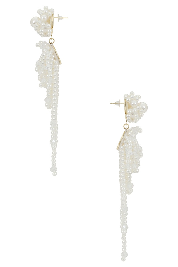 view 2 of 2 Laney Earrings in Pearl