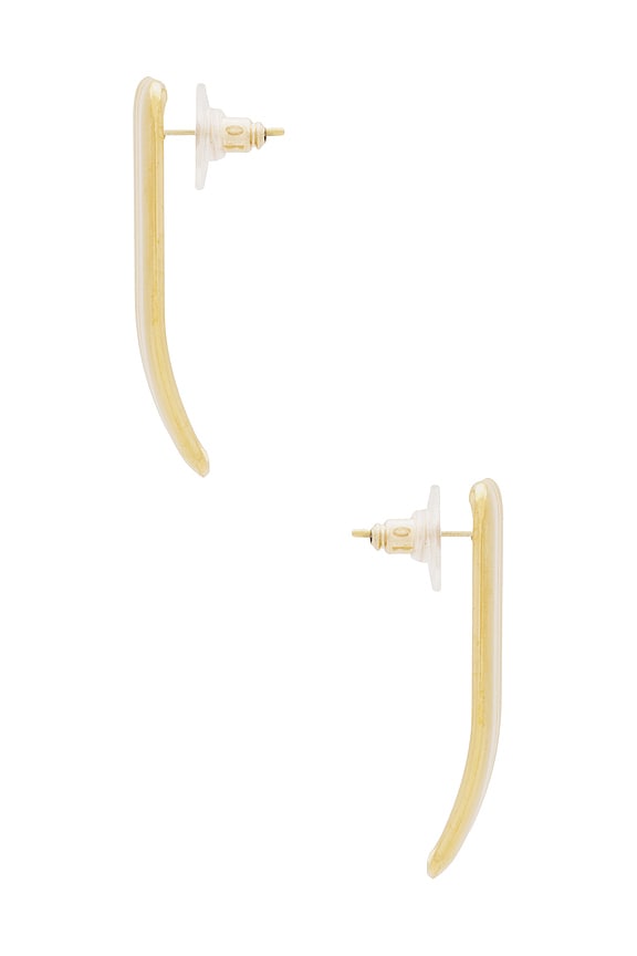 view 2 of 2 BOUCLES D'OREILLES NAT in Gold