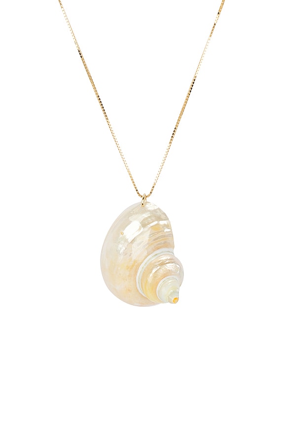 view 2 of 2 Bali Necklace in Iridescent Shell