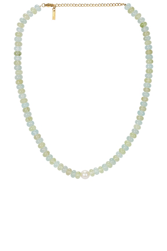 view 1 of 2 COLLAR NATURA in Pearl and Sage