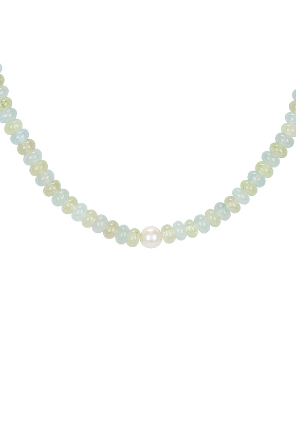 view 2 of 2 COLLAR NATURA in Pearl and Sage