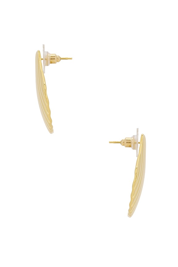 view 2 of 2 Indigo Earrings in Gold