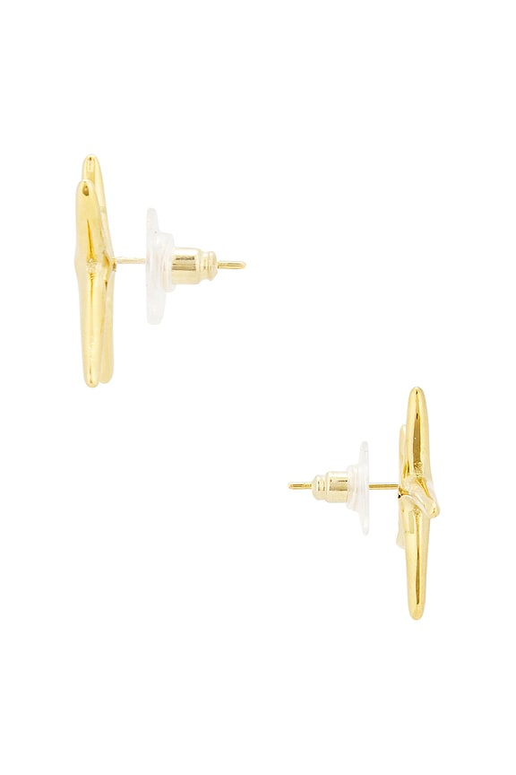 view 2 of 2 Aleria Stud Earrings in Gold
