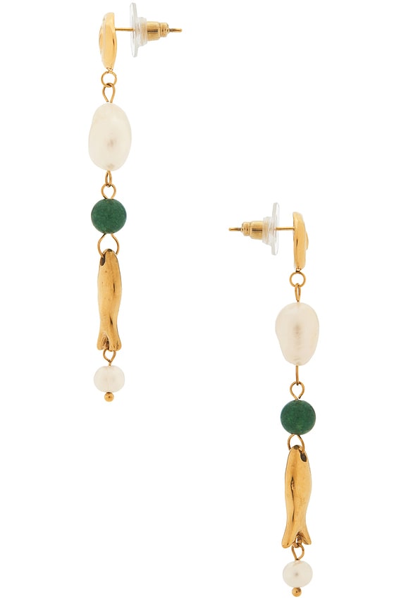 view 2 of 2 BOUCLES D'OREILLES LA PAZ in Gold