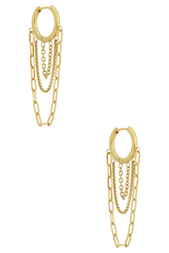 view 1 of 3 BOUCLES D'OREILLES EMILIA in Gold