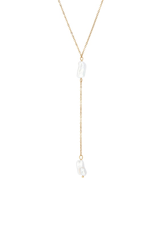 view 2 of 3 COLLIER LASSO LILIANA in Pearl