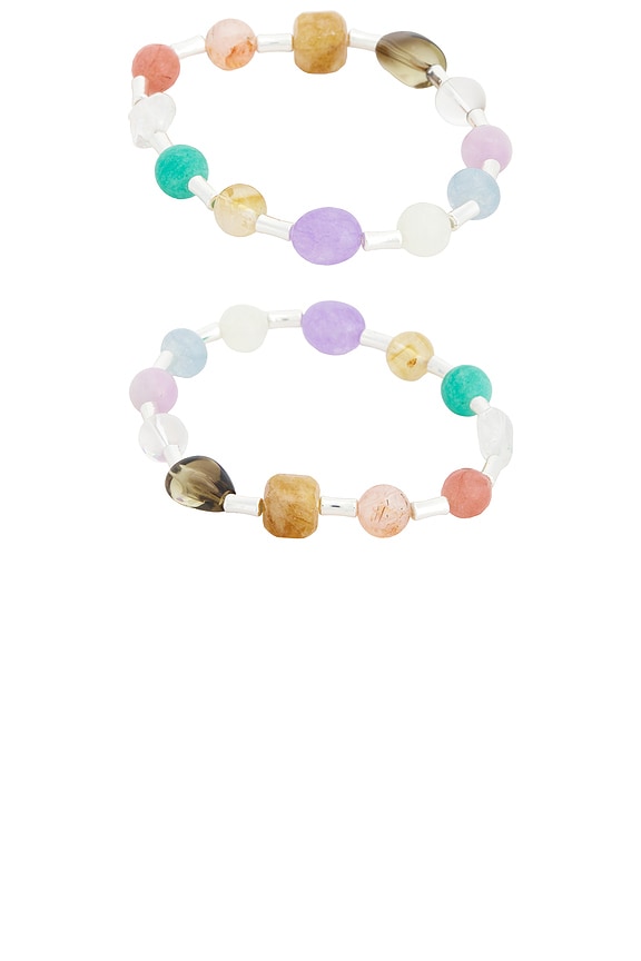 view 1 of 3 CONJUNTO DE PULSERAS MARTINIQUE in Gemstone