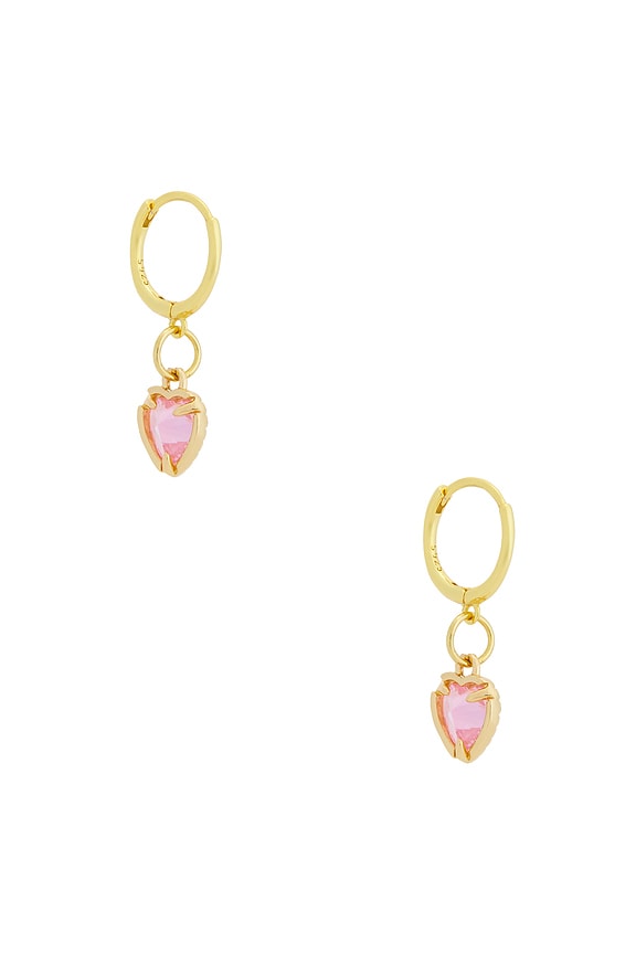 view 1 of 3 DECO ドロップイヤリング in Rose