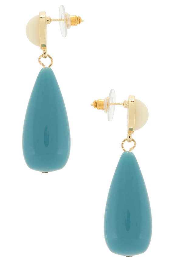 view 2 of 2 Pismo Drop Earrings in Western Turquoise
