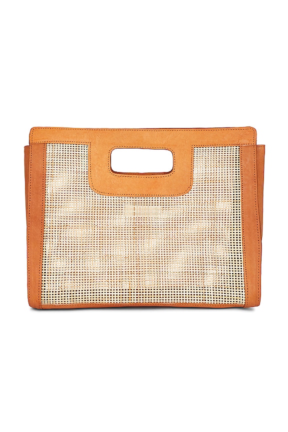 view 2 of 4 Marisia Bag in Dark Rattan
