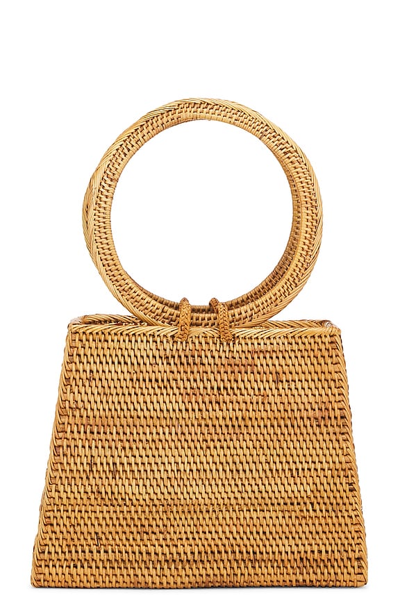 view 2 of 4 Luna Rae Tote in Cocoa Weave