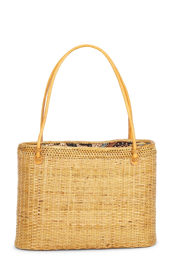 view 1 of 4 Halima Purse in Rattan