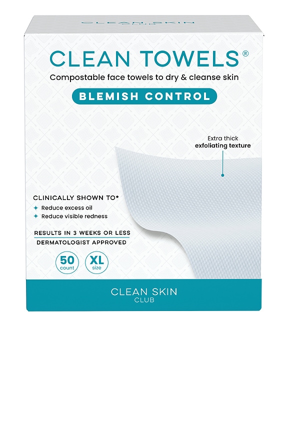 view 2 of 6 Blemish Control Clean Towels XL 50 Count in 