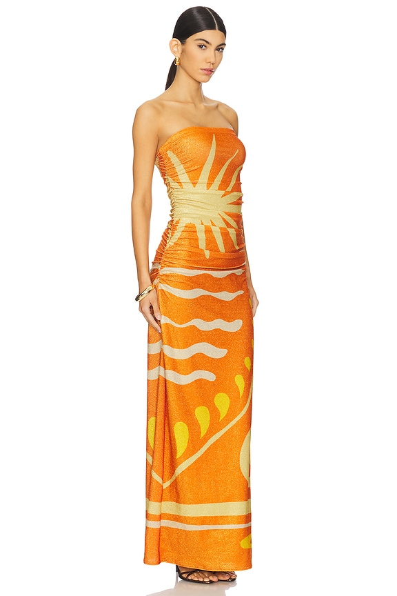 view 2 of 5 VESTIDO DAPHNE in Malibun Aranja