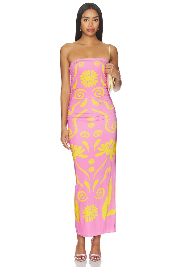 view 1 of 3 Daphne Dress in Aiuolerosa